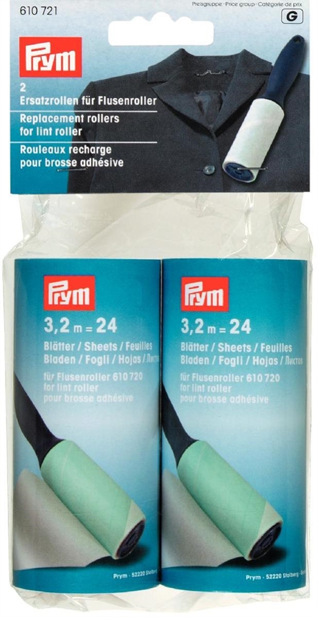 Prym Klädvårdsrulle refill 2 st rullar