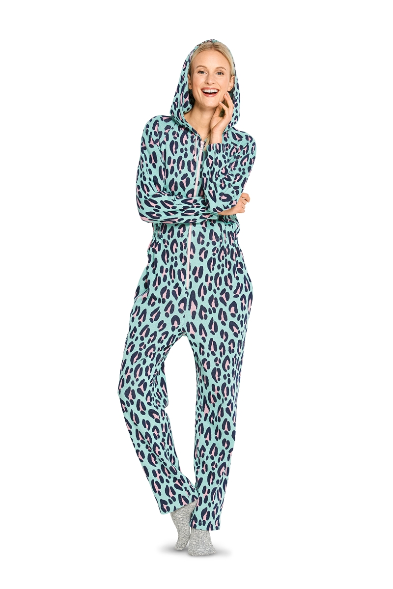 Burda 6397. Dam - UNISEX HODDED JUMPSUIT