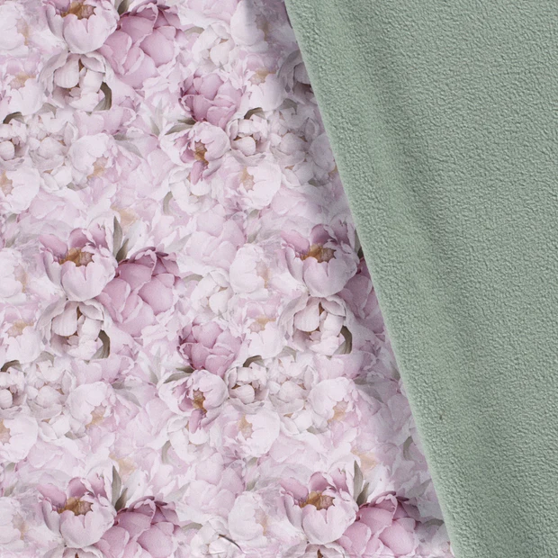 KC Rosa blommor - Softshell