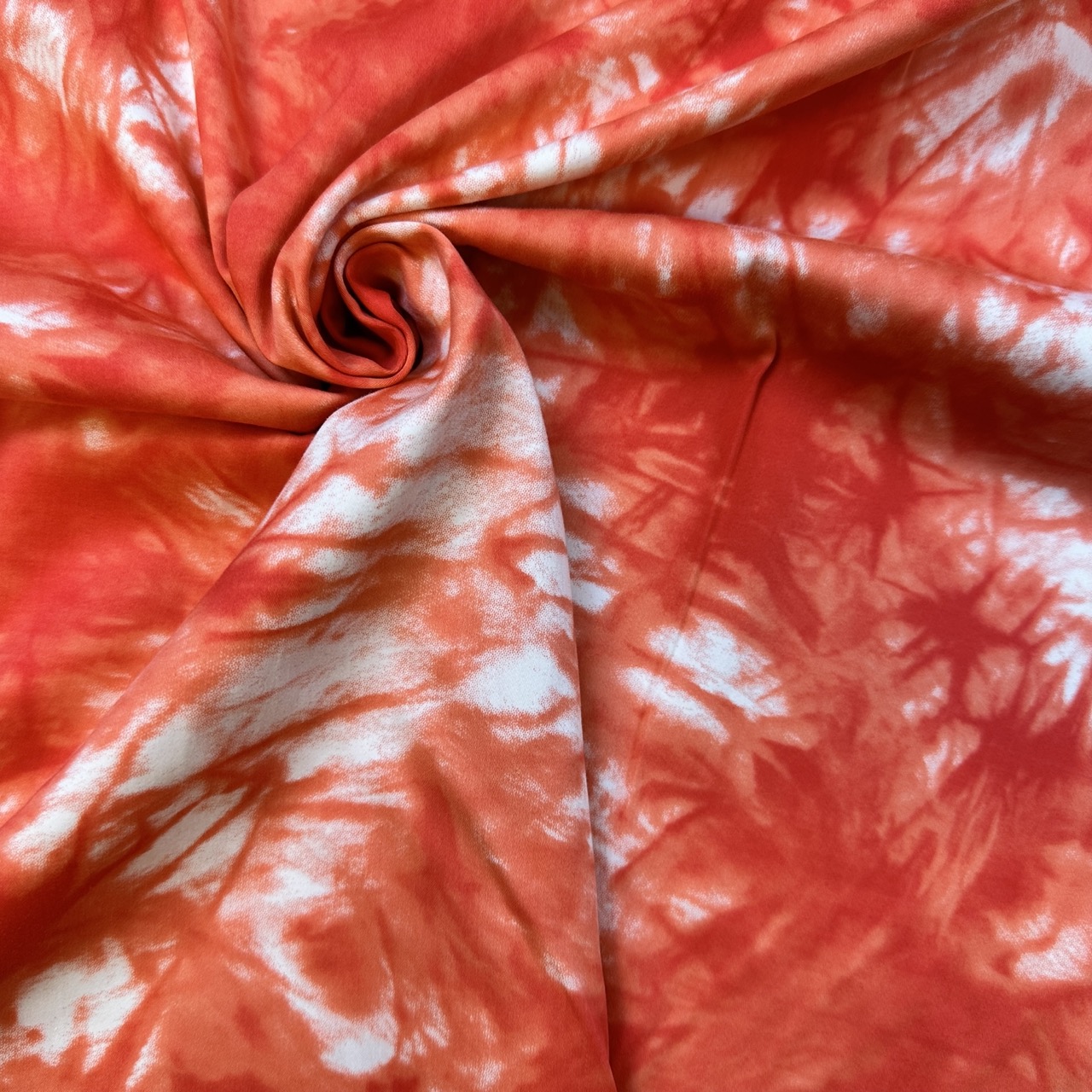 KC Tie dye, orange