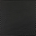 Svart med stjärnor Trikåtyg