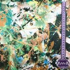 Stretch duschess Green Splash