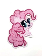 Tygmärke - Ponny Pink Linky