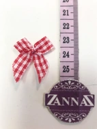 Molly rosetter Röd och vit rutiga