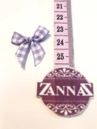 Molly rosetter Lila rutiga