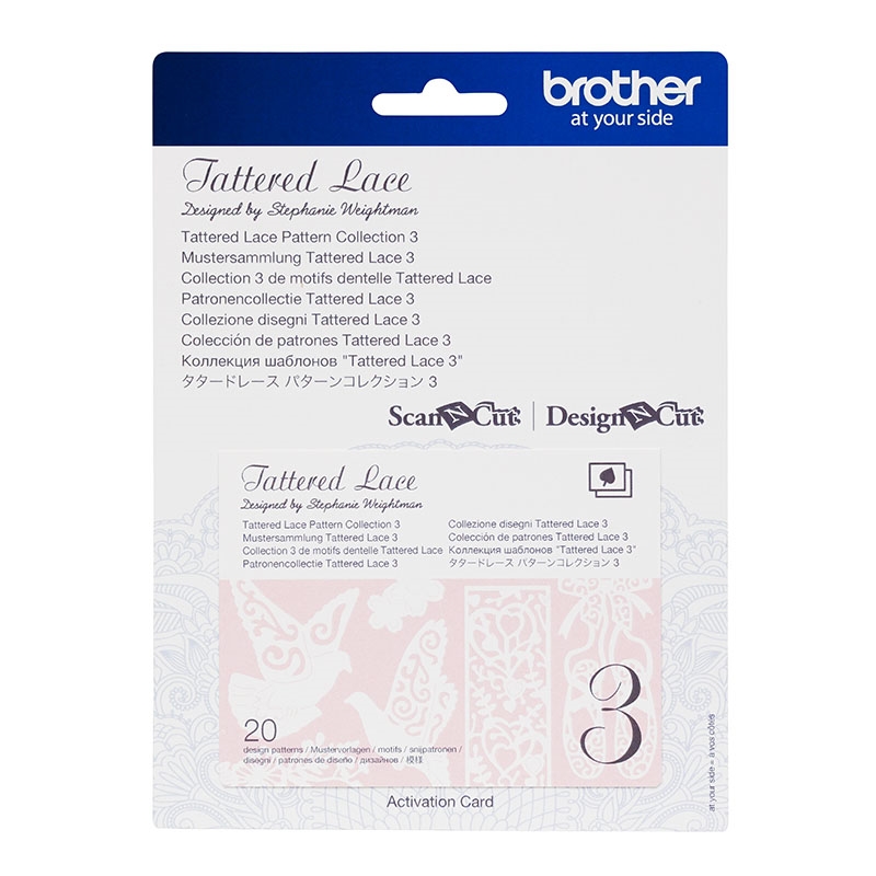 TATTERED LACE PATTERN 20 DESIGNS - COLLECTION 3