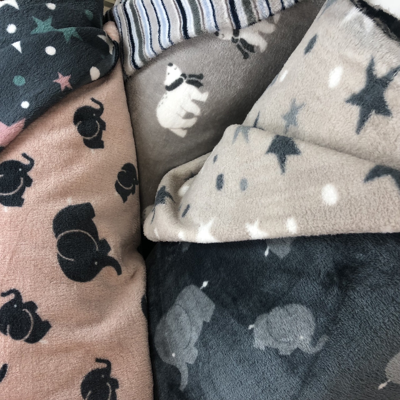 Dubbelsidig Fleece