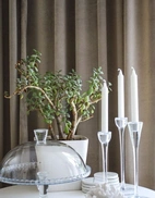 Sammetsgardin Ljuva, beige