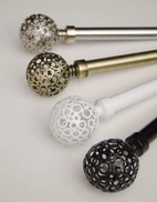 Ändknopp Denise, stål, 16/19 mm och 19/19 mm - Hasta