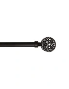 Ändknopp Denise, svart, 16/19 mm och 19/19 mm - Hasta