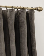 Ändknopp ELIN, antikmässing, 16/19 mm