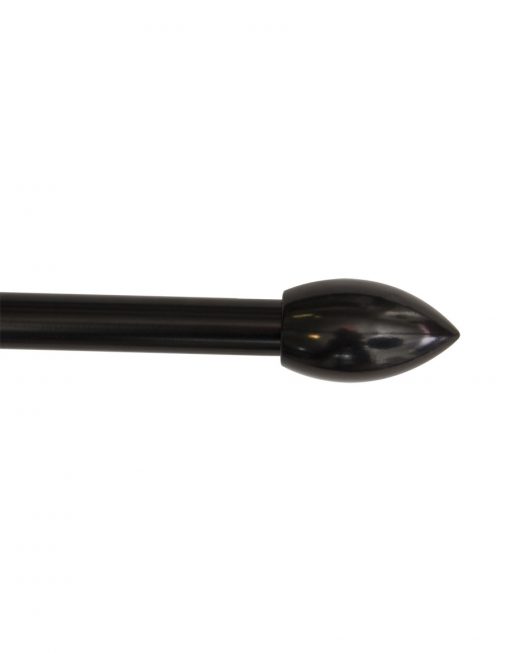 Ändknopp HANNA, svart, 16/19 mm - Hasta