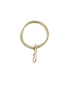 Gardinring MÄSSING - för 16/19 eller 18/20 mm stång