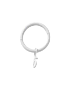 Gardinring VIT -  för 16/19 eller 18/20 mm stång