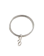 Gardinring STÅL för 25-28 mm stång