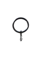 Gardinring för 25-28 mm stång SVART