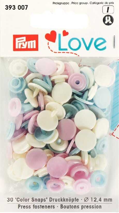 Love Color Snaps blandade 30 st