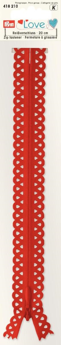 Love dragkjedja 20 cm Röd
