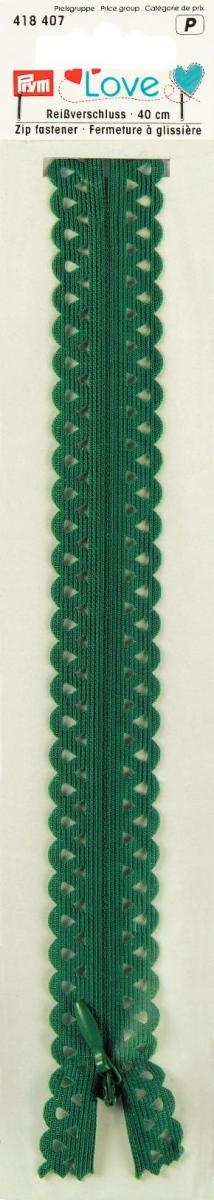 Love dragkjedja 40cm Emerald