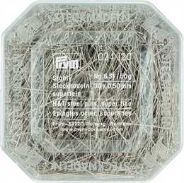 PRYM - Knappnål 30 x ,0,50 mm No. 6 SF / 50 g.