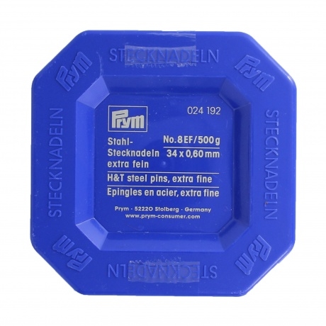Knappnål No.8 EF/ 500g 34 x 0,60 mm