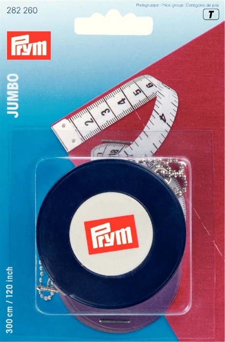Rullmåttband Jumbo 300 cm / 120 inch