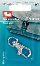 PRYM - Karbinhake liten 7x38 mm SILVER FÄRG