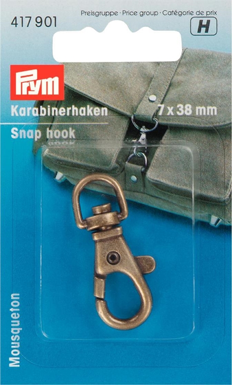 Karbinhake liten 7x38 mm Brons