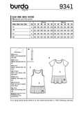 9341. Burda - CHILD'S SUMMER JERSEY DRESSES