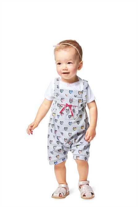 9337. Burda - BABY'S BIDDED TROUSERS