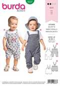 9337. Burda - BABY'S BIDDED TROUSERS