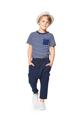 9342. Burda - CHILD'S ELASTIC WAISTBAND TROUSERS