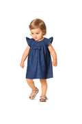 9358. Burda - BABY & TODDLERS DRESS, TOP AND PANTIES