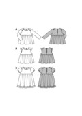 9362. Burda - CHILD DRESS, BLOUSE AND SKIRT