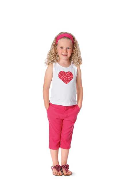 9439. Burda - CHILDRENS T-SHIRT