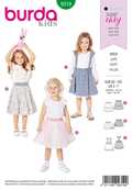 9319. Burda - BURDA STYLE PATTERN CHILD'S PINAFORE SKIRT