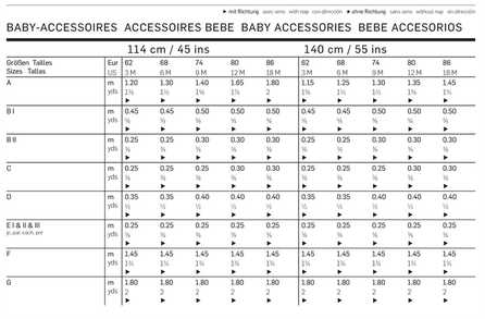 9635. Burda - BABY ACCESSORIES