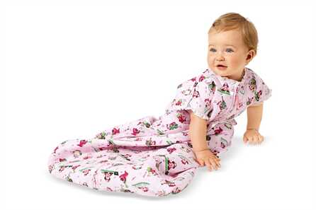 9382. Burda - BABIES' SLEEPING BAG