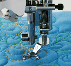 Öppen kviltningsfot