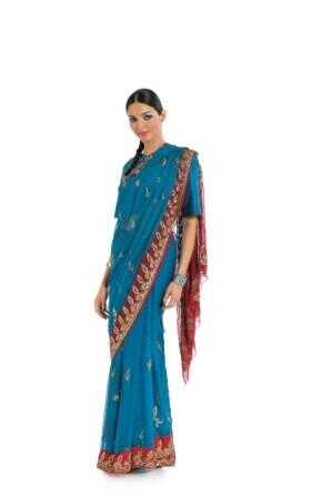 7701. Burda Dam - SARI /TUNIC / PANTS