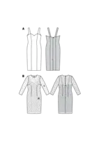 6423. Burda Dam - WOMEN'S SUMMER STRAP DRESS