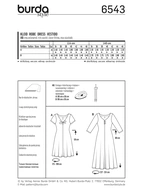 6531. Burda Dam - WOMEN'S' SHIRT DRESS