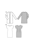 6608. Burda Dam - JACKET & DRESS