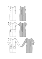 6609. Burda Dam - DRESS.