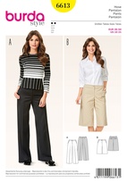 6613. Burda Dam - TROUSERS & SHORTS