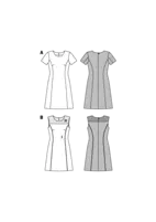 6627. Burda Dam - DRESSES