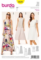 6628. Burda Dam - DRESSES