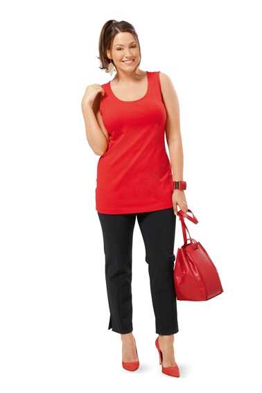 6672. Burda Dam - TOP & DRESS PLUS SIZES