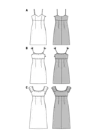 6686. Burda Dam -  DRESS