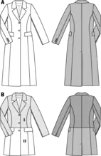 6845. Burda Dam - COAT & JACKET